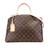 ルイ ヴィトン モノグラム グラン パレMM ハンドバッグ ショルダーバッグ 2WAY M45898 ブラウン PVC レザー レディース LOUIS VUITTON 【中古】